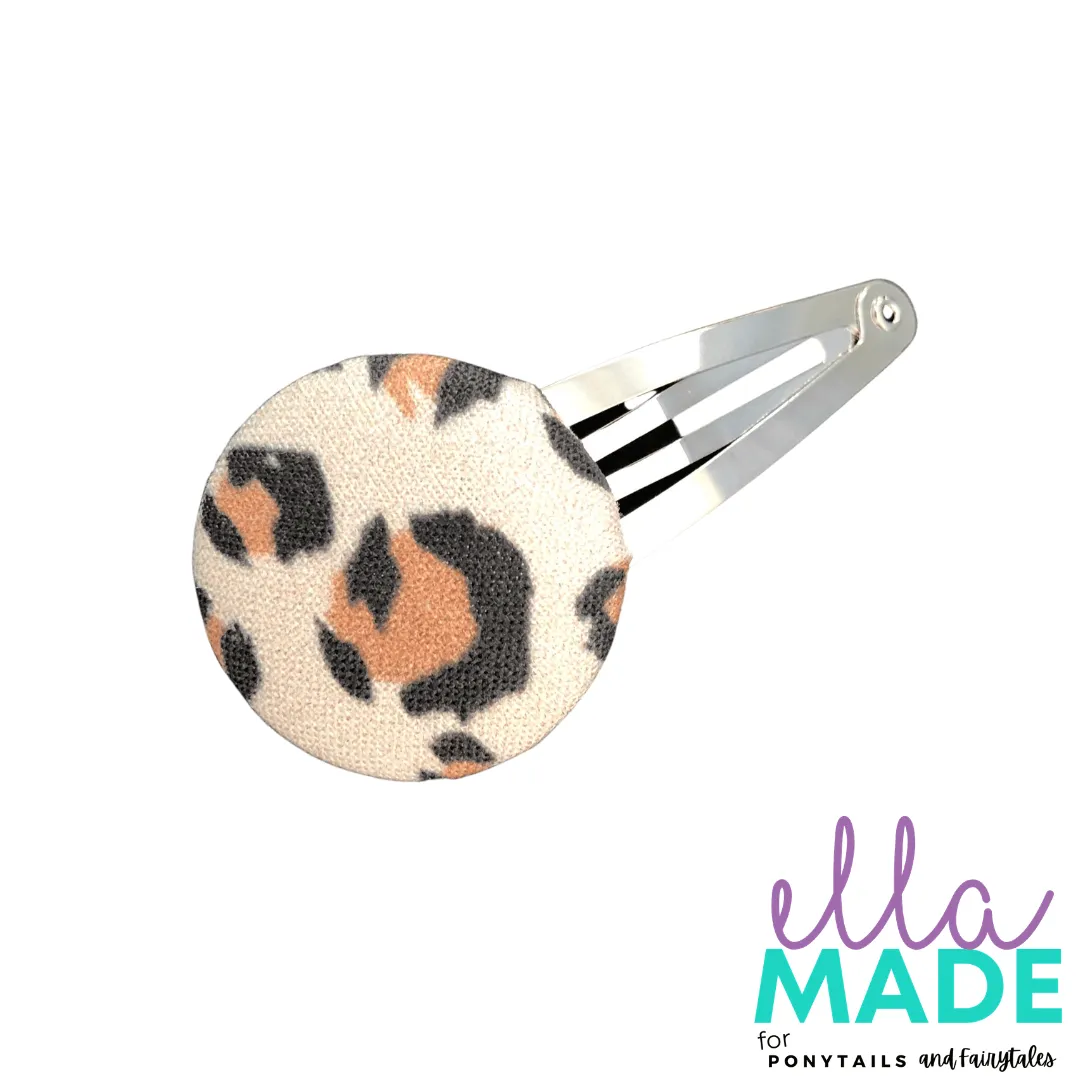 Limited Edition: Leopard Print Covered Buttons