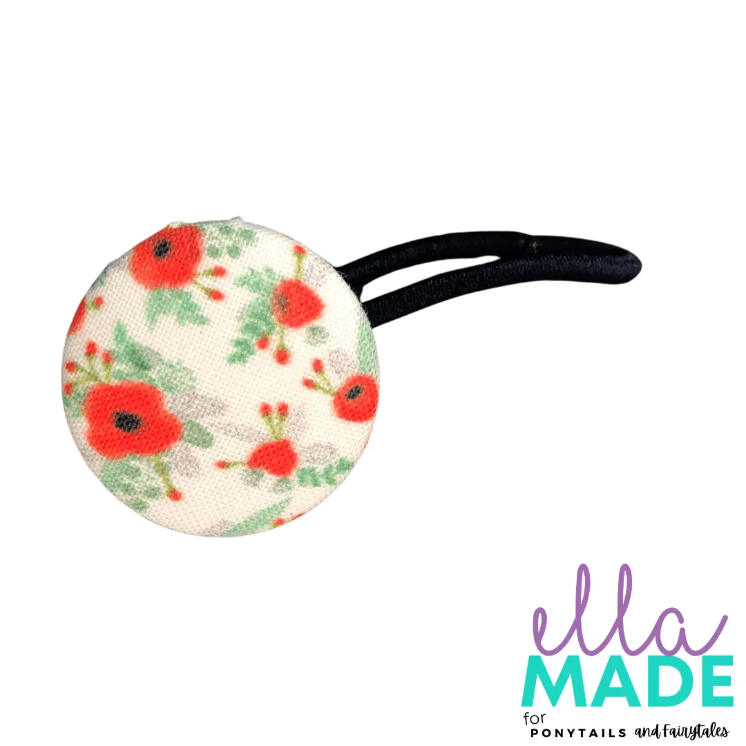 Limited Edition: Remembrance Poppies Covered Buttons