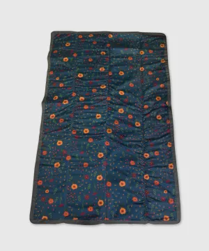 Little Unicorn Outdoor Blanket - 5X7 - Midnight Poppy