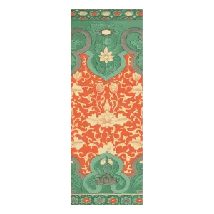Lotus in the Pond Hand Tufted Rug