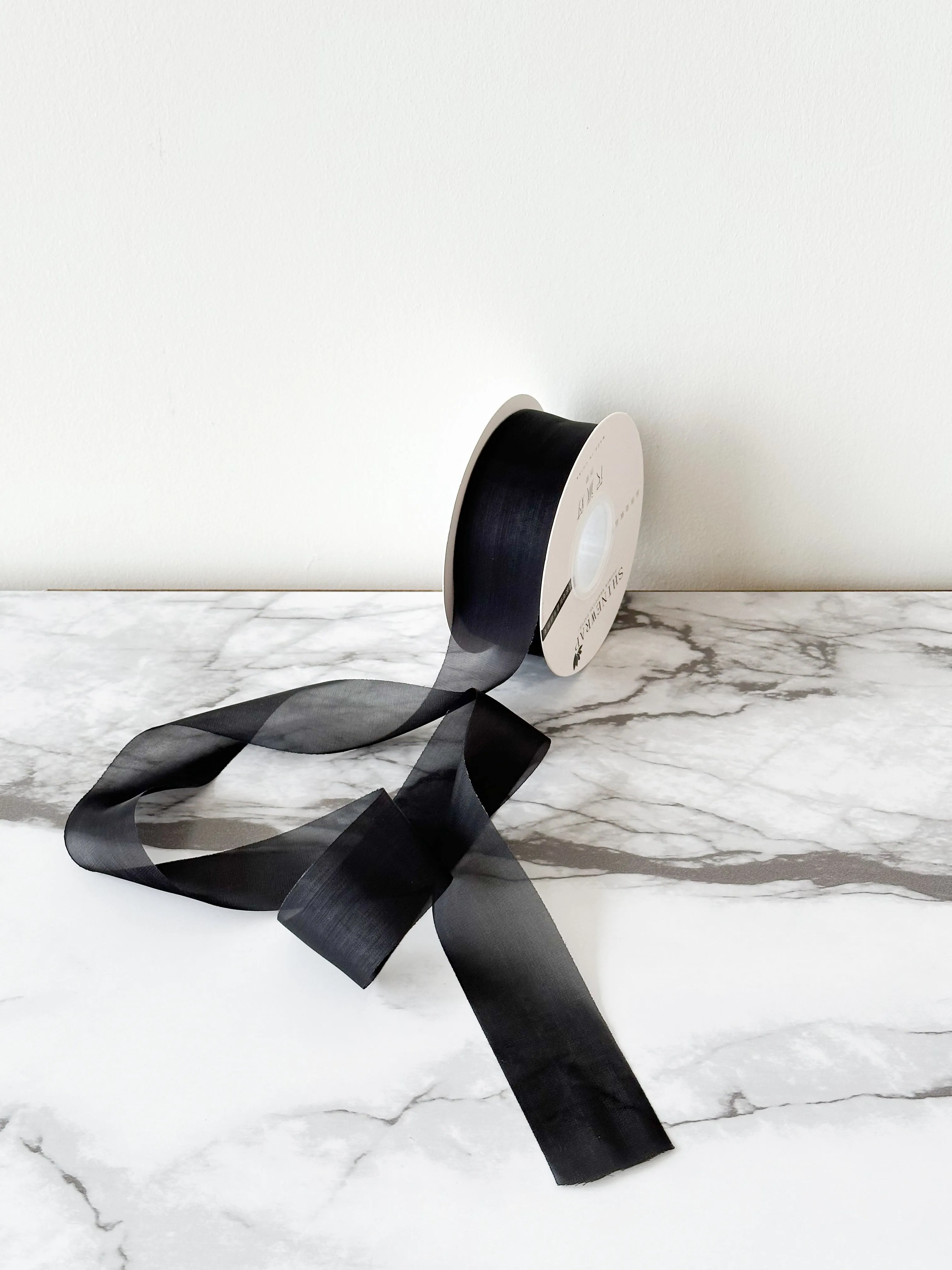 Luxury wide silk Ribbon in Variety Color