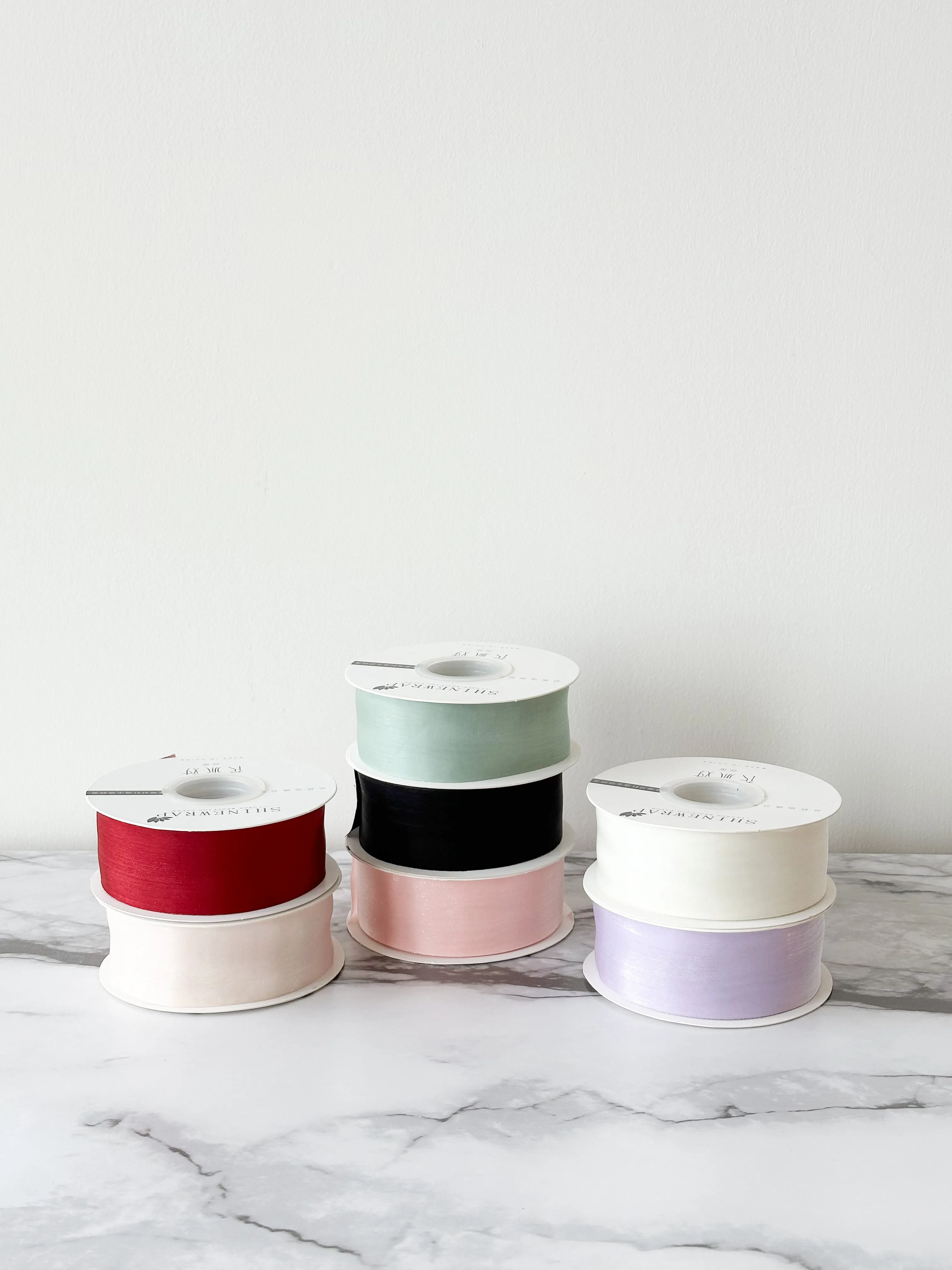 Luxury wide silk Ribbon in Variety Color
