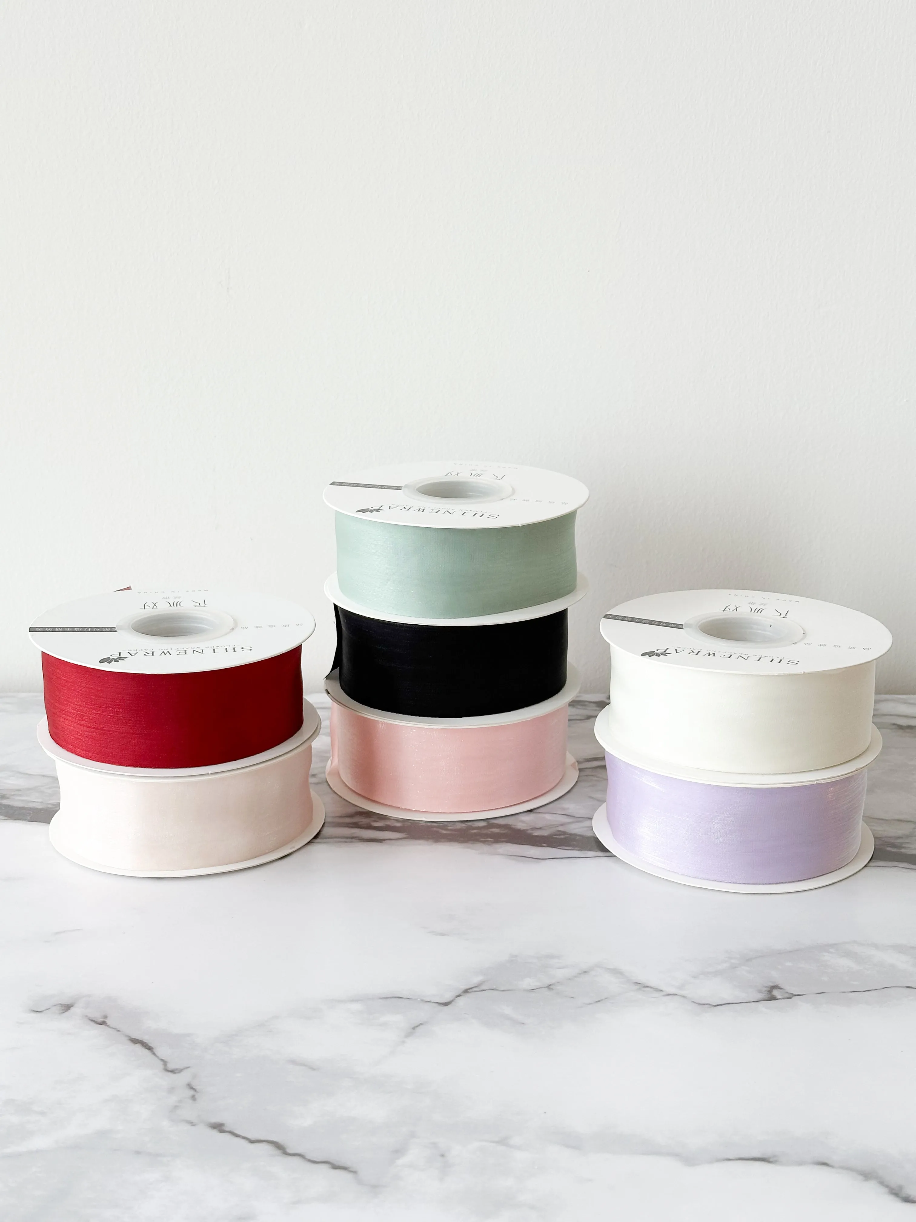Luxury wide silk Ribbon in Variety Color