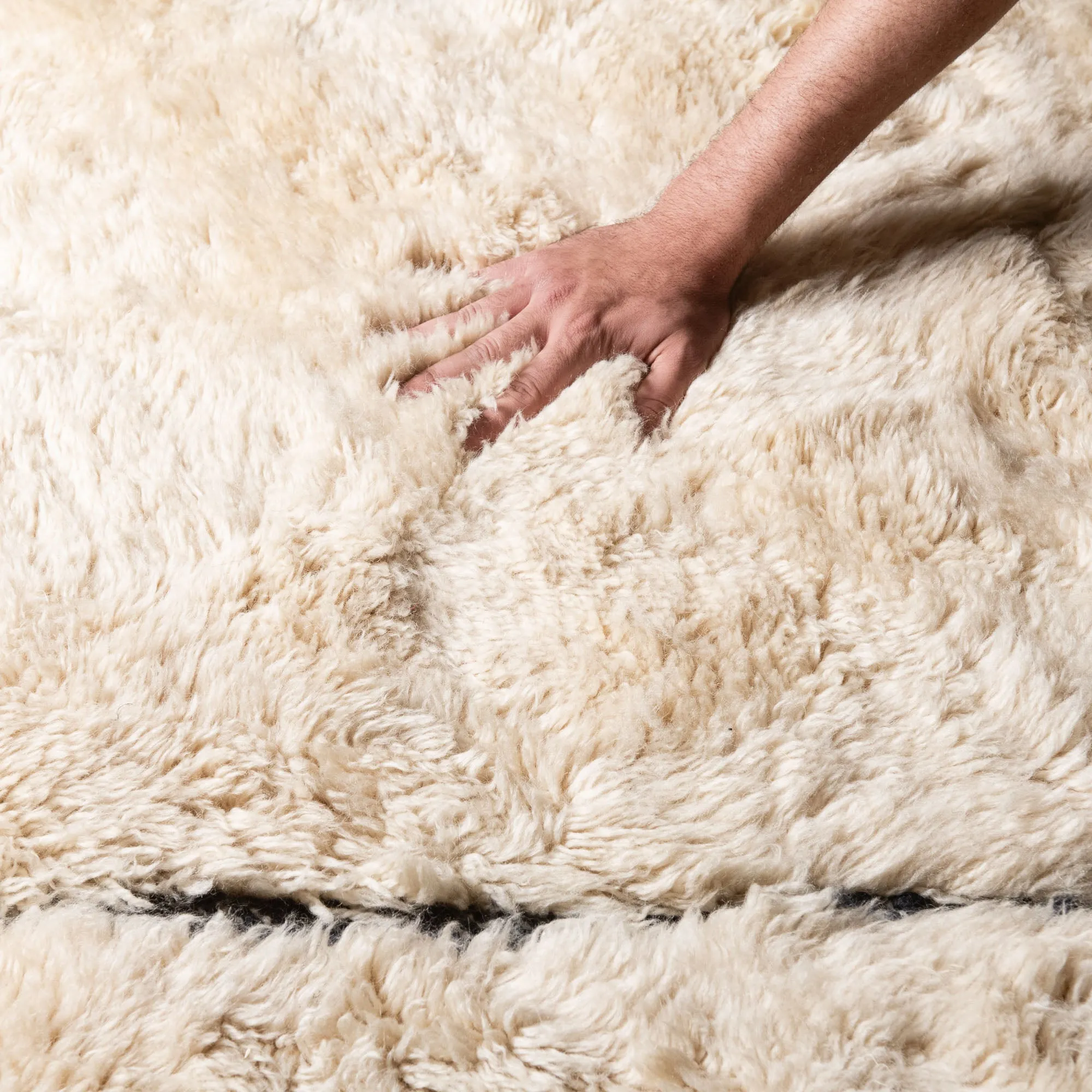 Magic Diamonds - Luxury Shag Moroccan Rug
