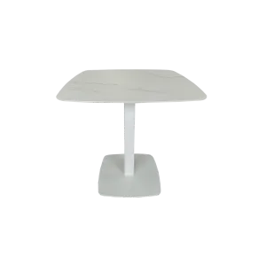 Mahina Ceramic Outdoor Bistro Table - White