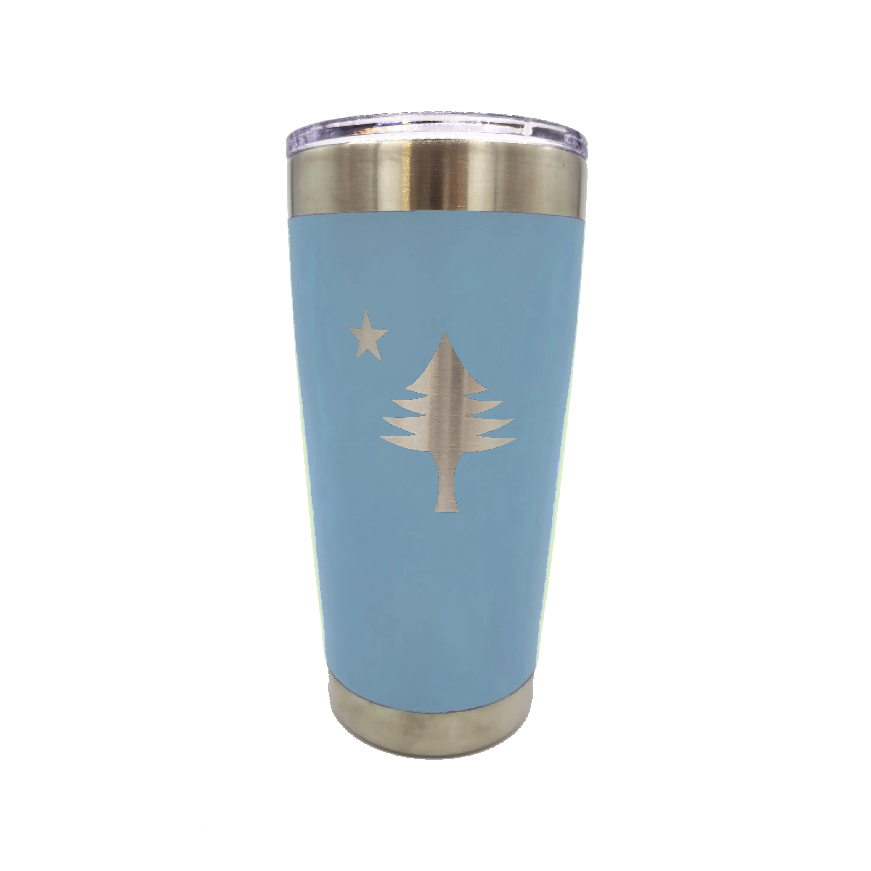 Maine Flag Insulated SS Tumbler Large