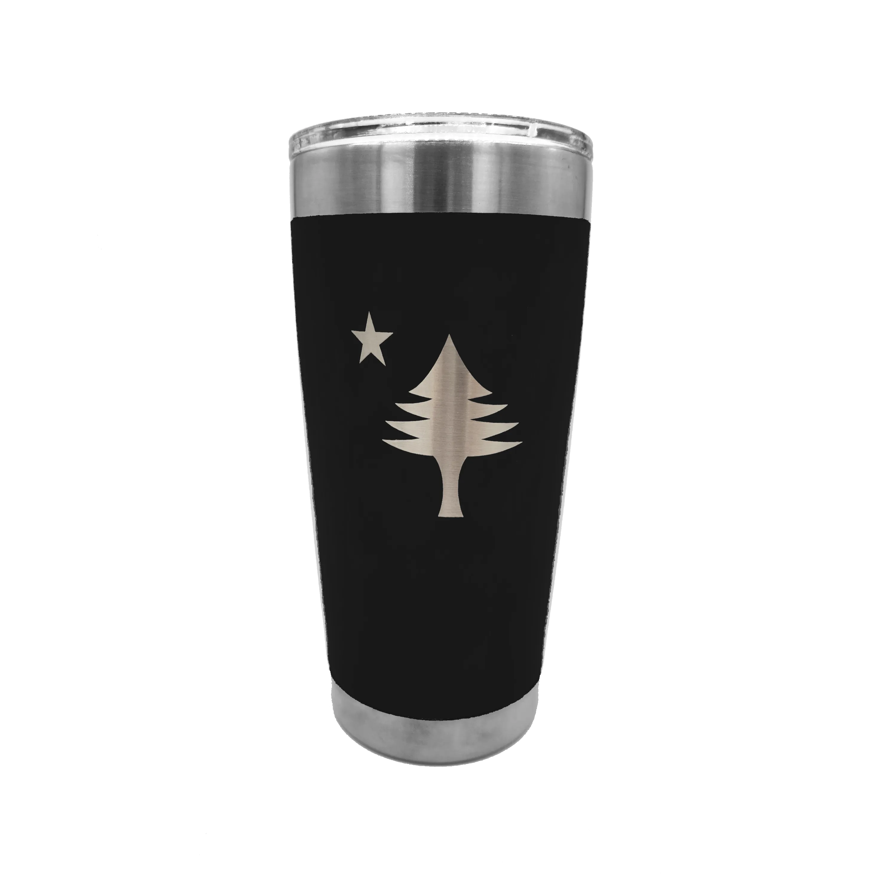 Maine Flag Insulated SS Tumbler Large