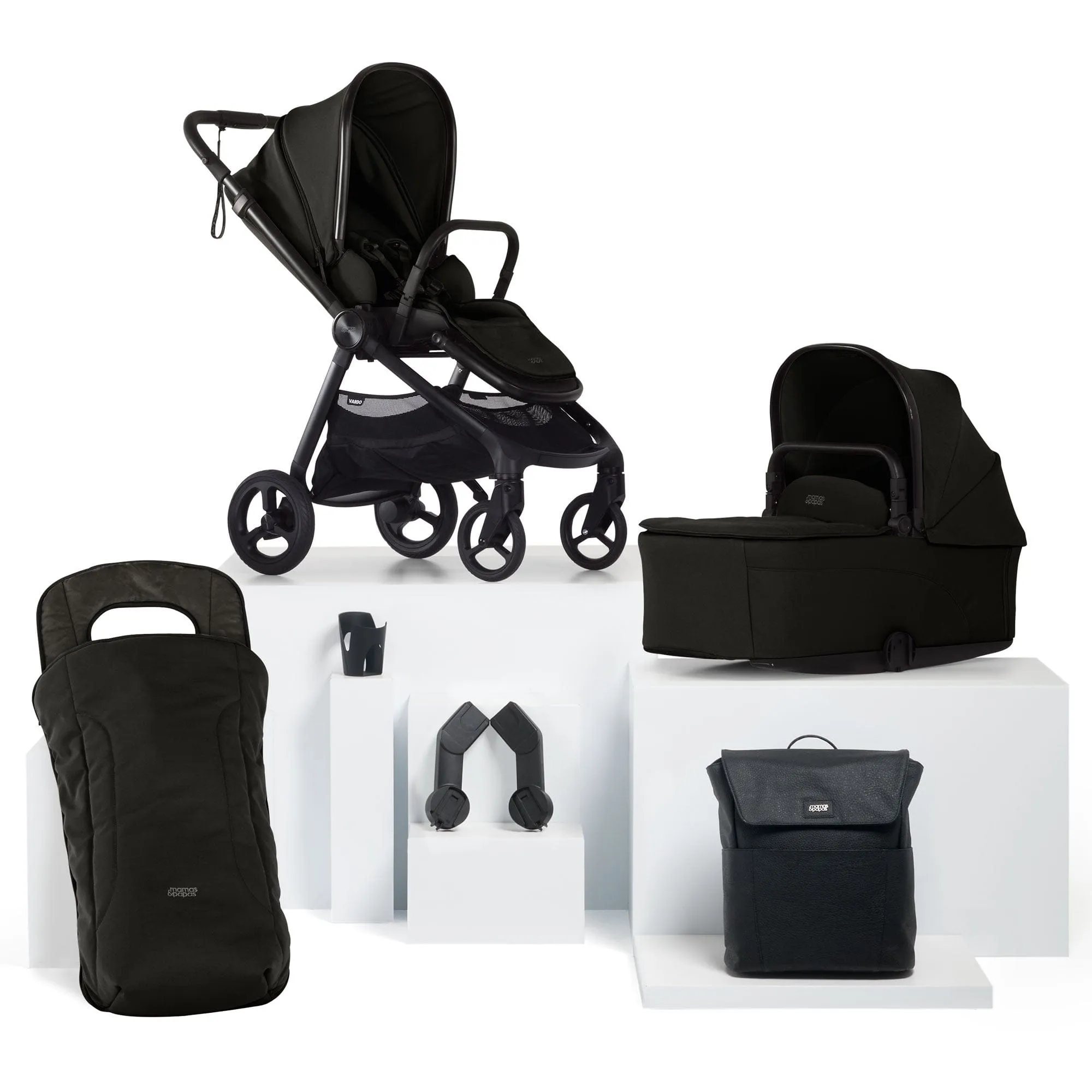 Mamas & Papas Vardo Essential Bundle in Noir