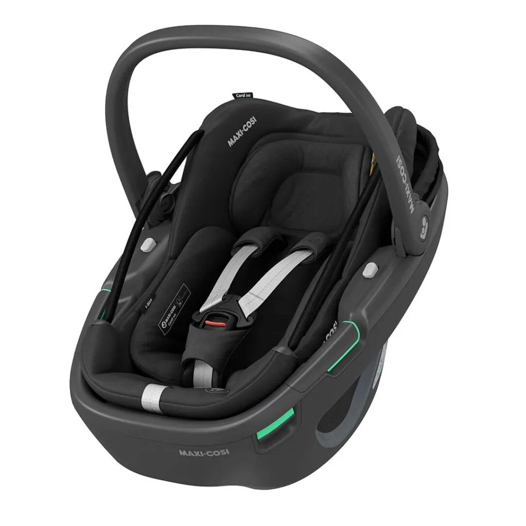 MAXI COSI Coral 360 Car Seat - Essential Black