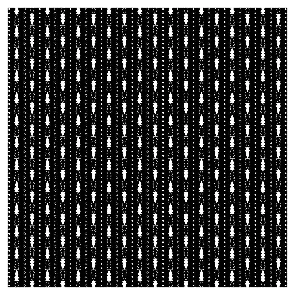Mayan Geometric Symbol Adhesive Vinyl Sheet
