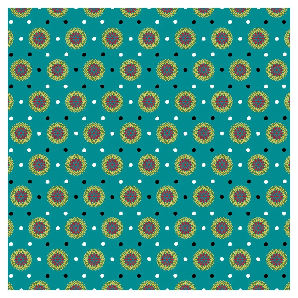 Mayan Geometric Symbol Adhesive Vinyl Sheet