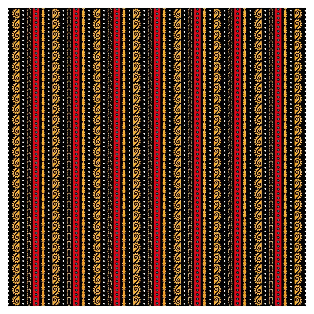 Mayan Geometric Symbol Adhesive Vinyl Sheet