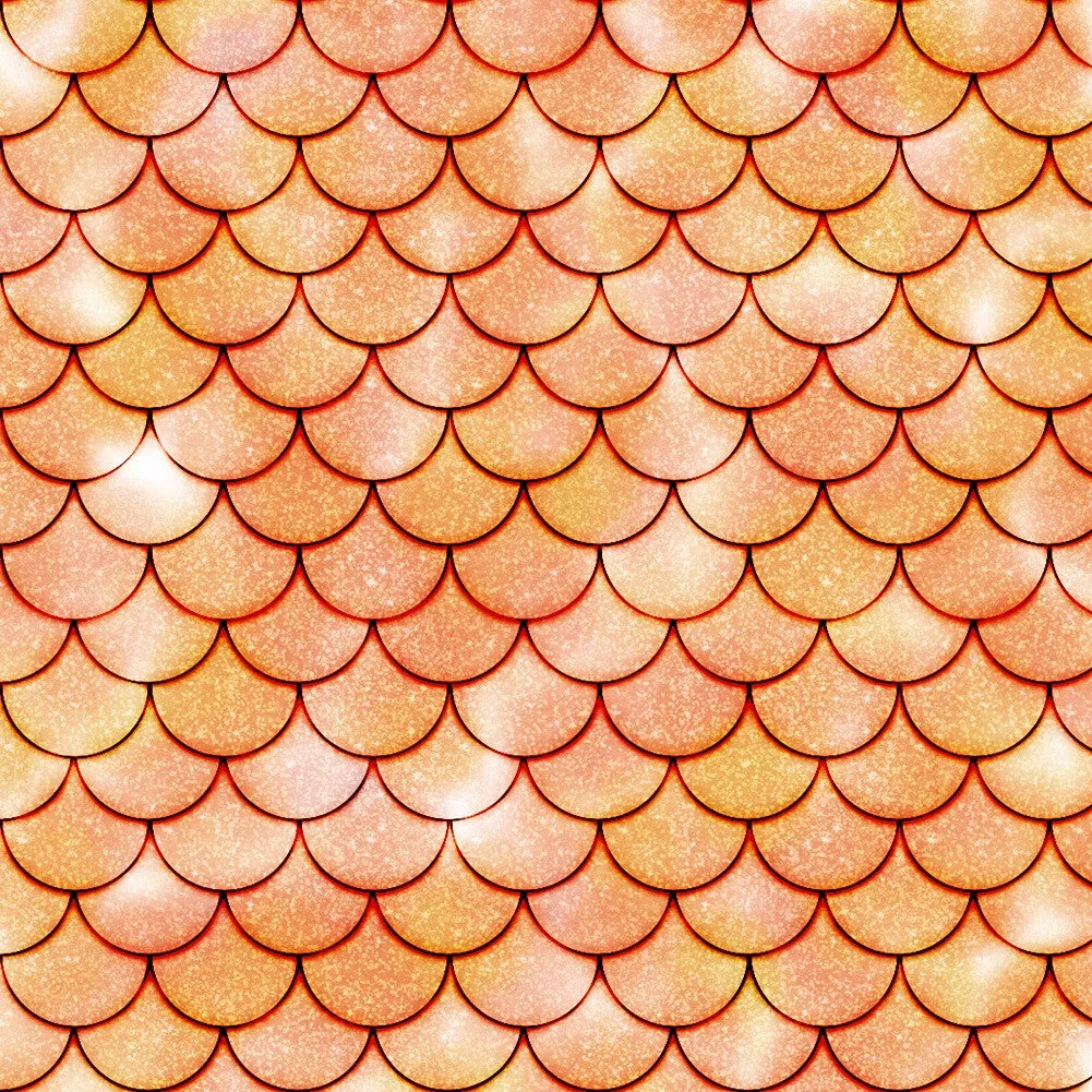 Mermaid Tail Adhesive Vinyl Sheet