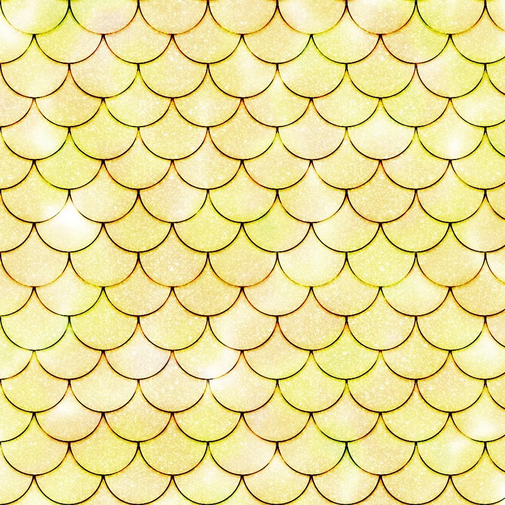 Mermaid Tail Adhesive Vinyl Sheet