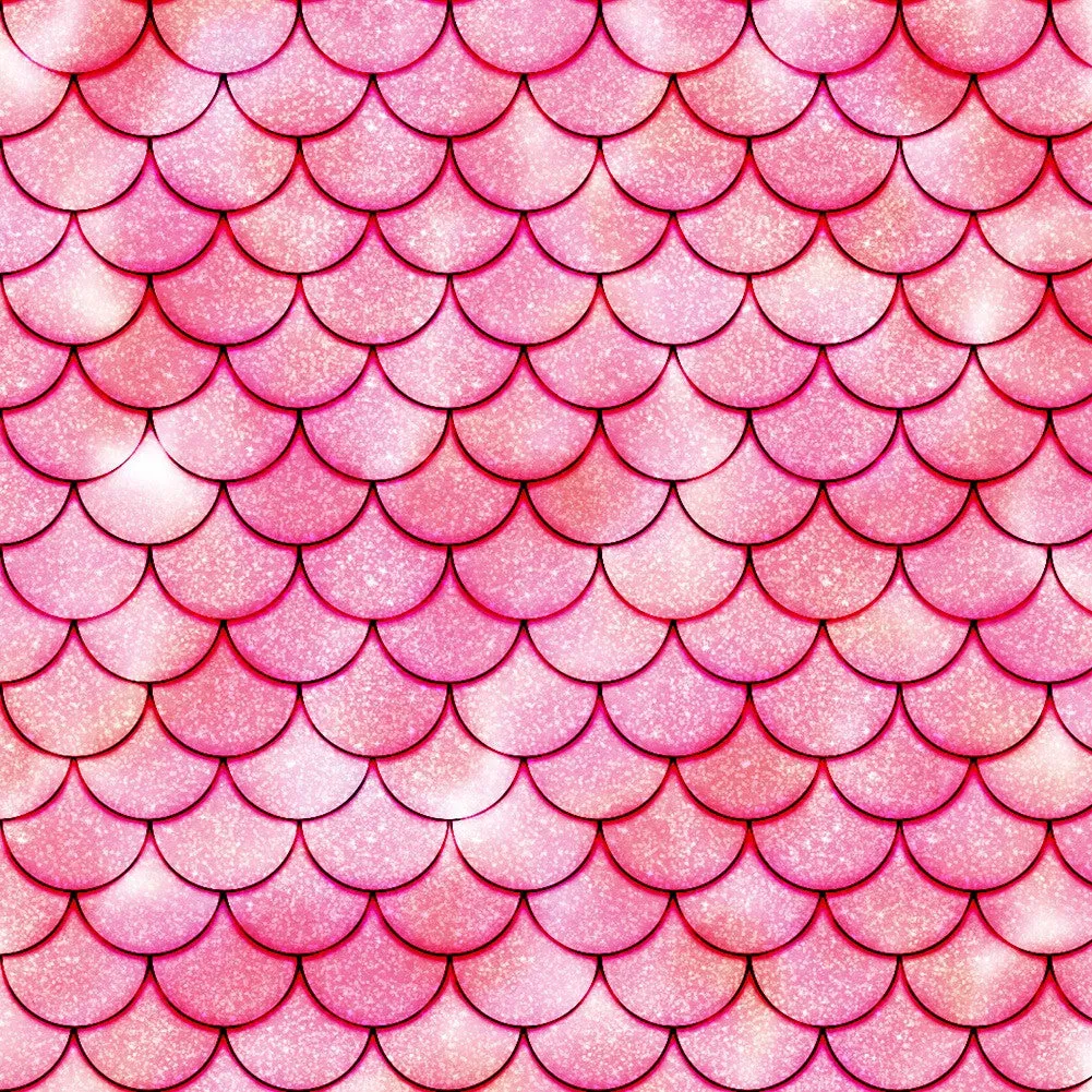 Mermaid Tail Adhesive Vinyl Sheet