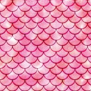 Mermaid Tail Adhesive Vinyl Sheet