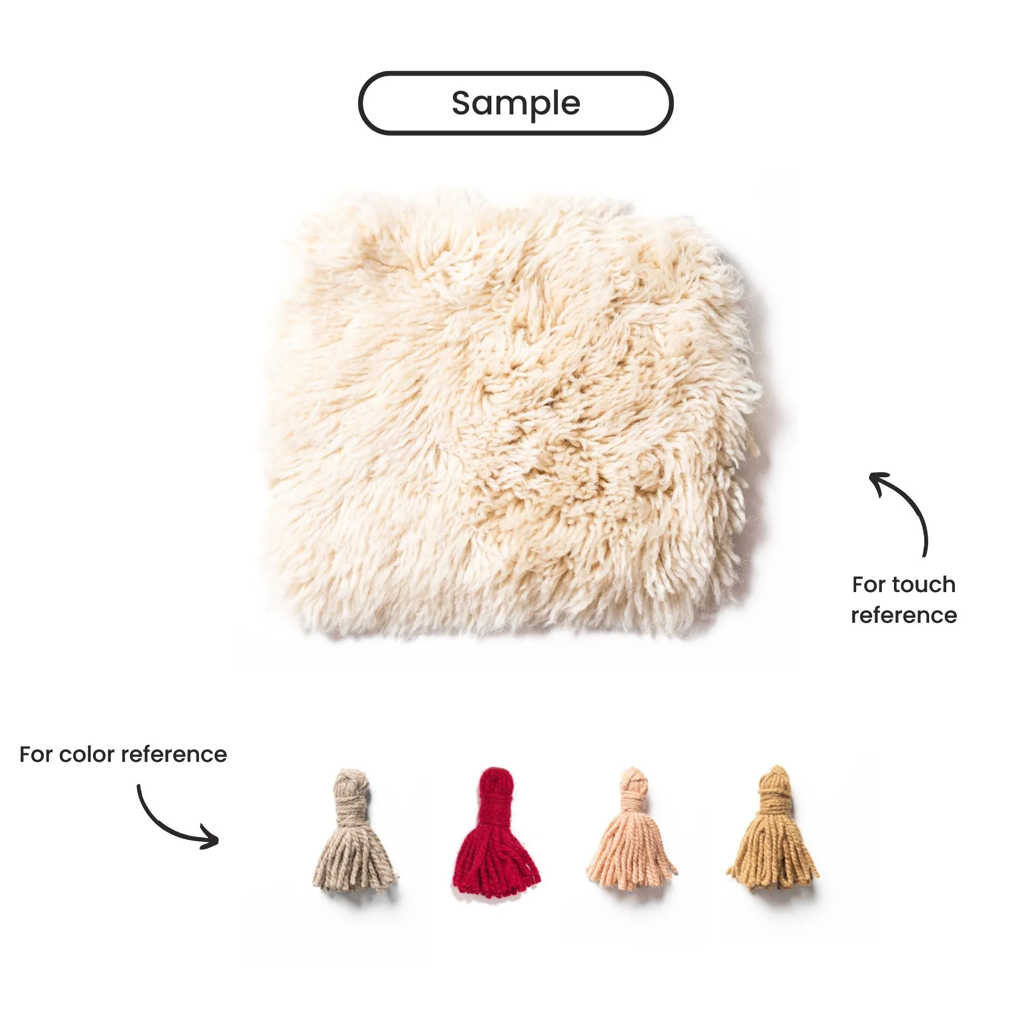 Messy Painting - Luxury Shag Moroccan Rug