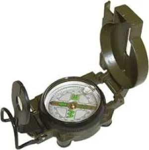 Military sighting compass