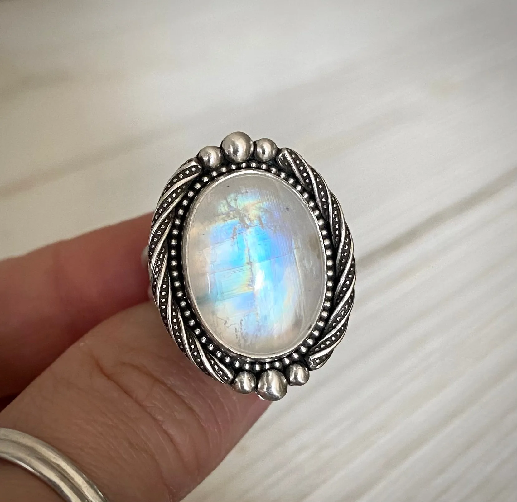 Moonstone Ring