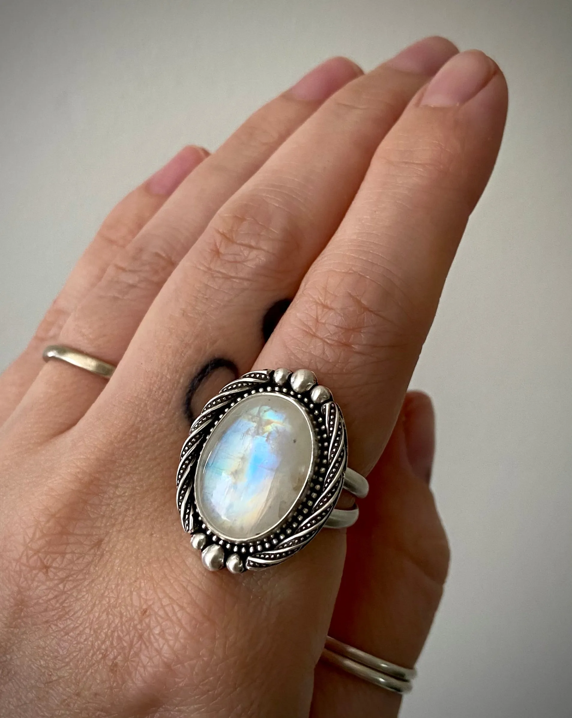Moonstone Ring