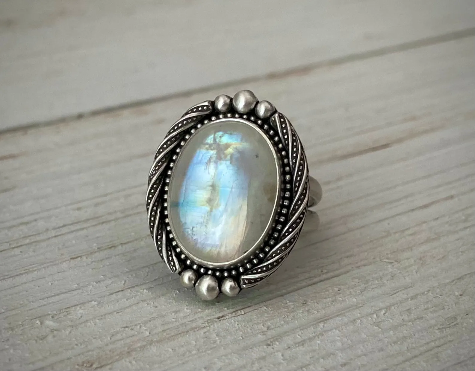 Moonstone Ring