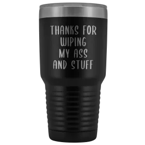 Mother's Day Tumbler Gift Idea for Mom Funny Mom Mug Insulated Hot Cold Travel CoffeeCup 30oz BPA Free