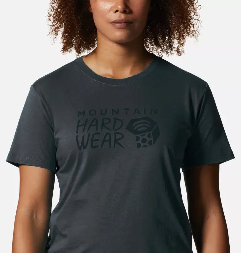 Mountain Hardwear Women's MHW Logo Short Sleeve T-shirt - Blue Slate