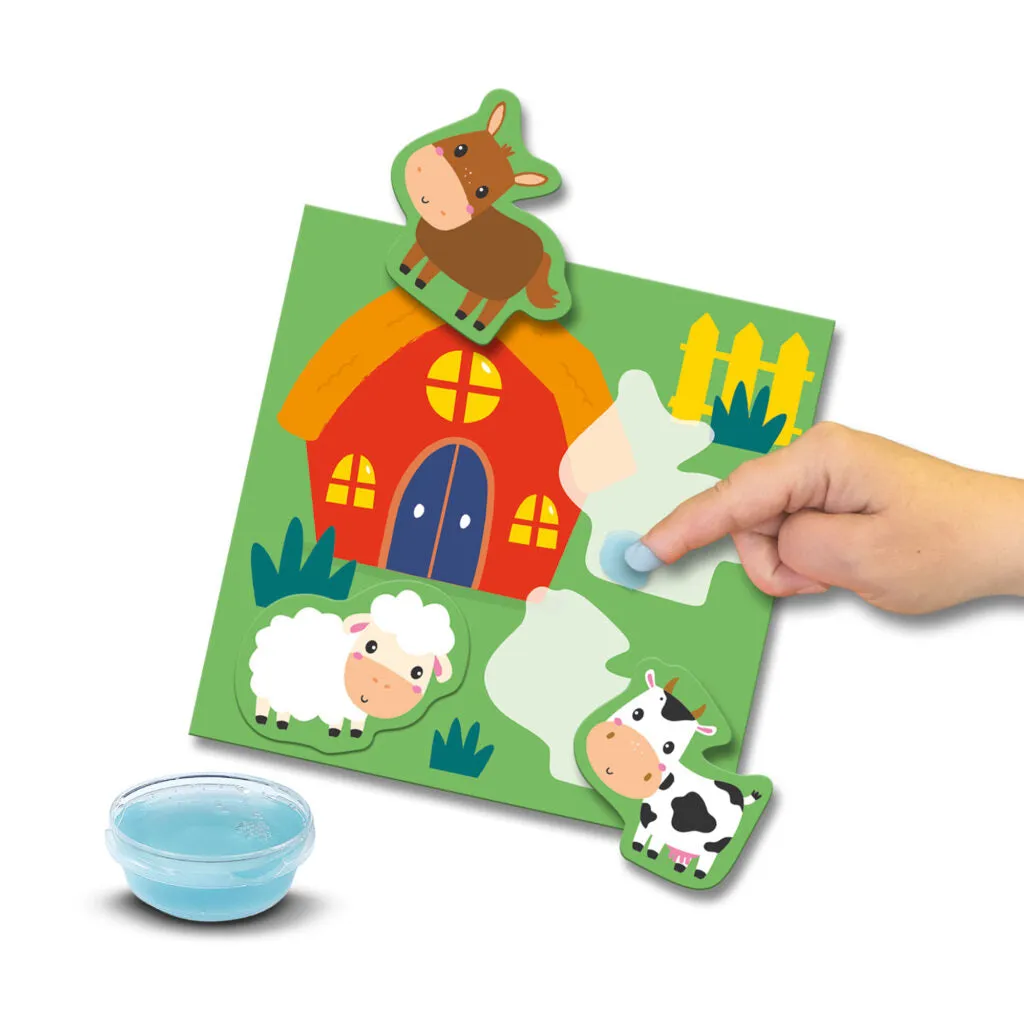 MY FIRST - WHERE DO I LIVE? STICKING ANIMALS