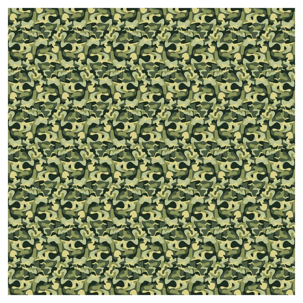 Natural Camo Adhesive Adhesive Vinyl Sheet