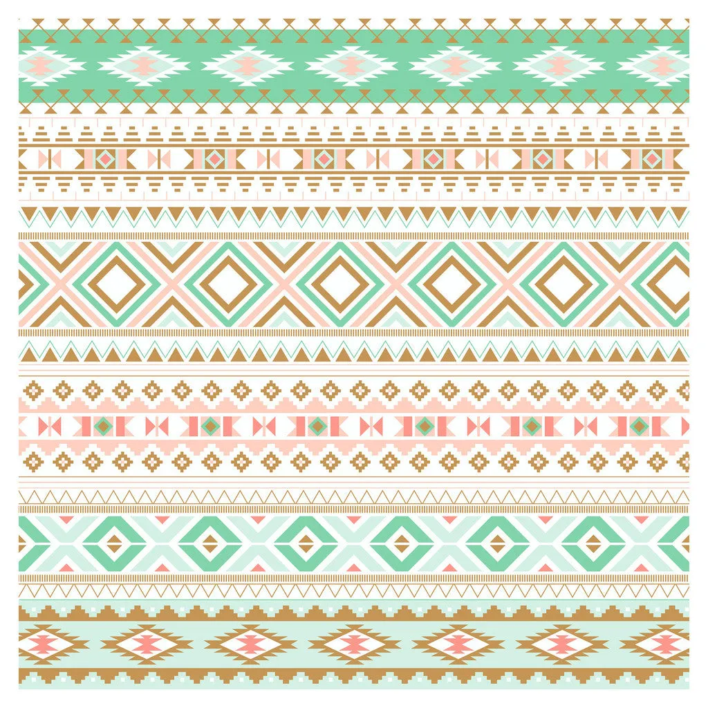 Navajo Aztec Tribal Adhesive Vinyl Sheet
