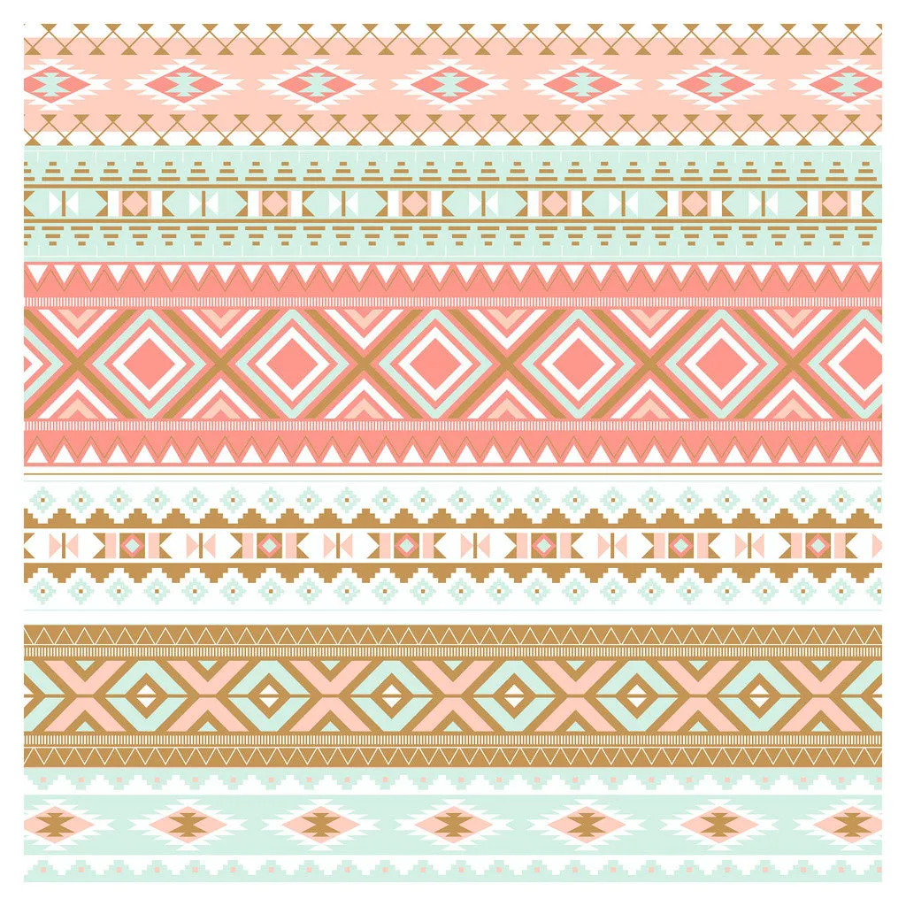 Navajo Aztec Tribal Adhesive Vinyl Sheet