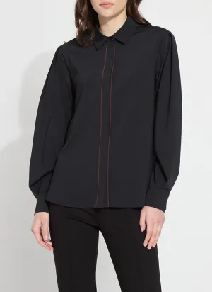 Nera Pleated Sleeve Shirt