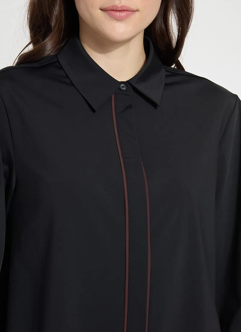 Nera Pleated Sleeve Shirt