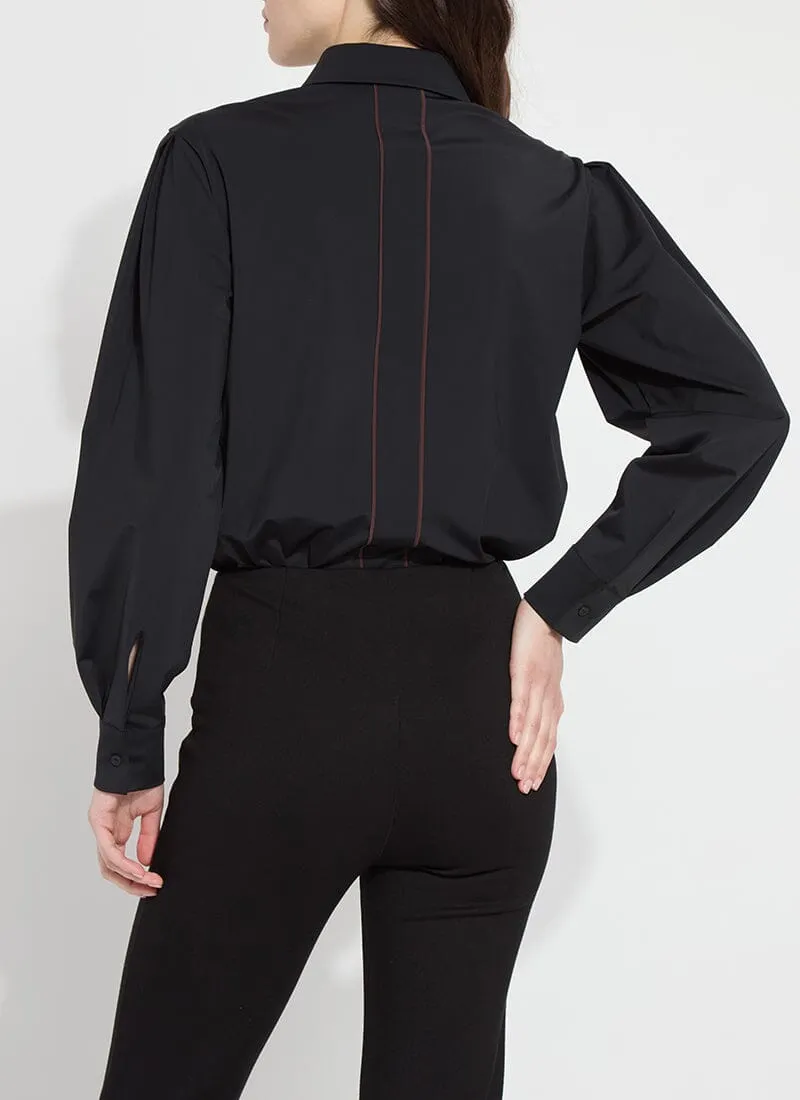 Nera Pleated Sleeve Shirt