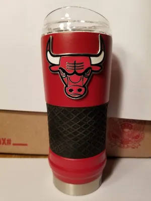 NEW!! NBA Chicago Bulls 18oz "Draft" Insulated Tumbler