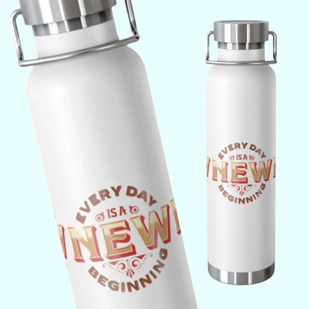OOI-Stainless Steel Insulated Tumbler: "New Beginning"