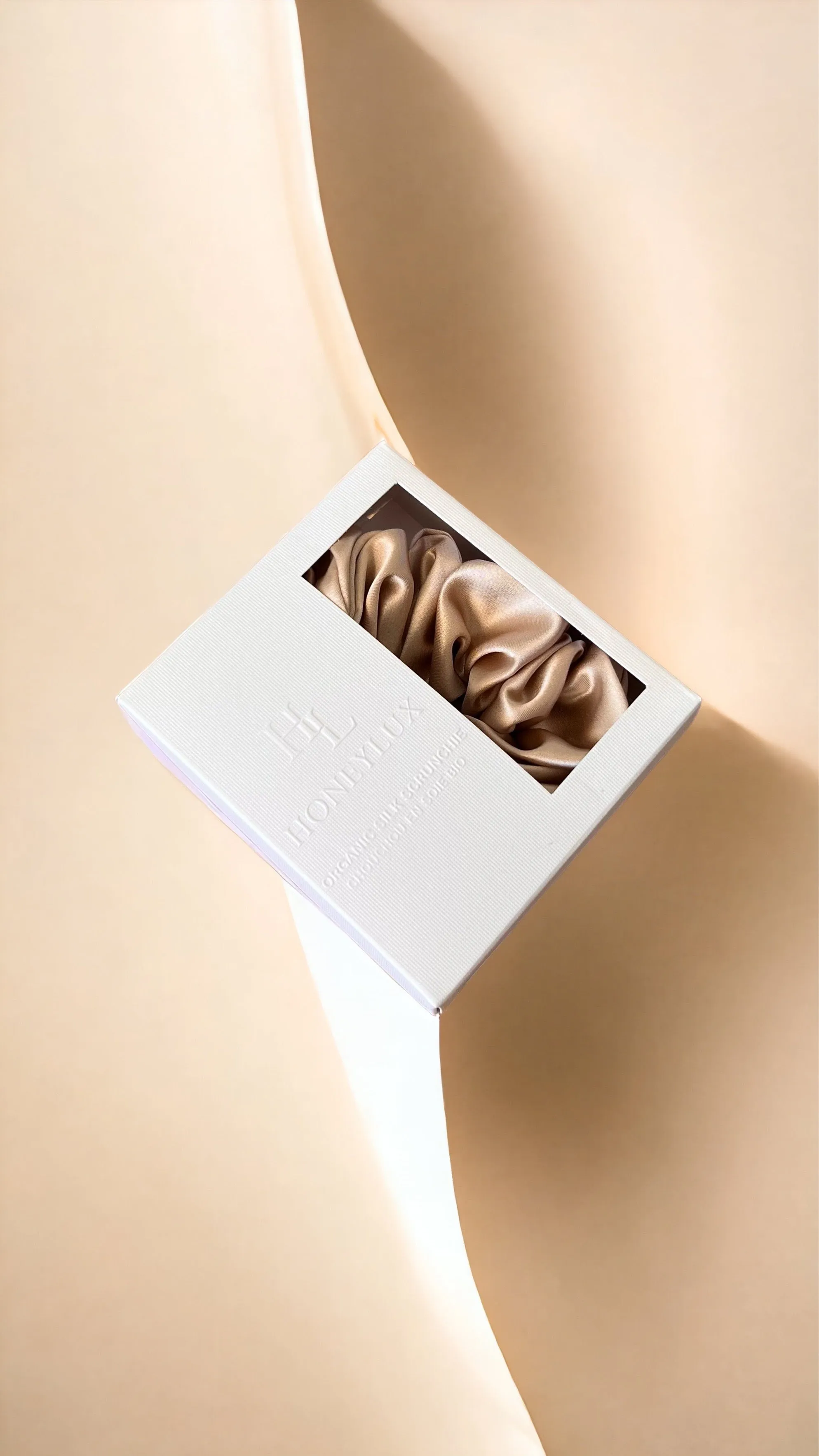 Organic Silk Scrunchie