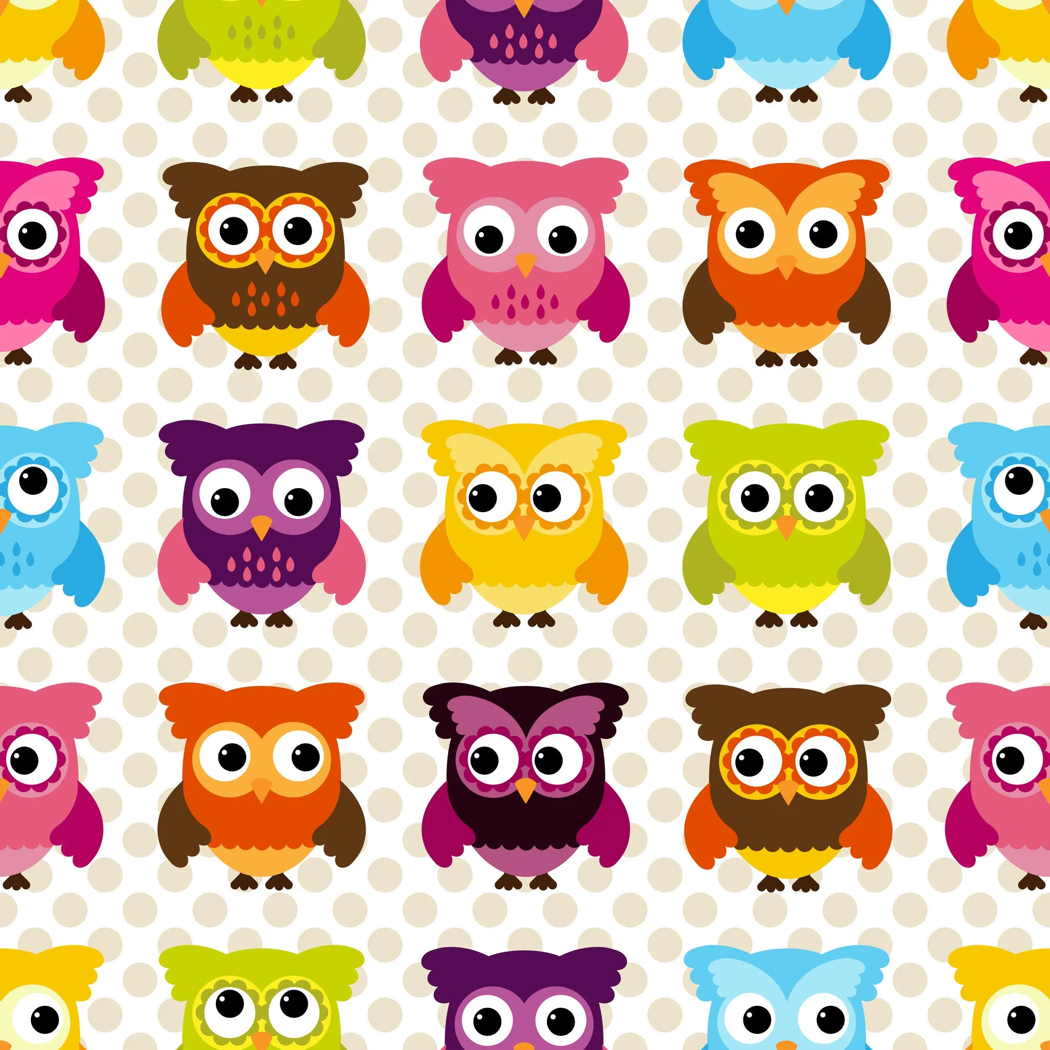 Owl Paper Vectors Vinyl Sheet