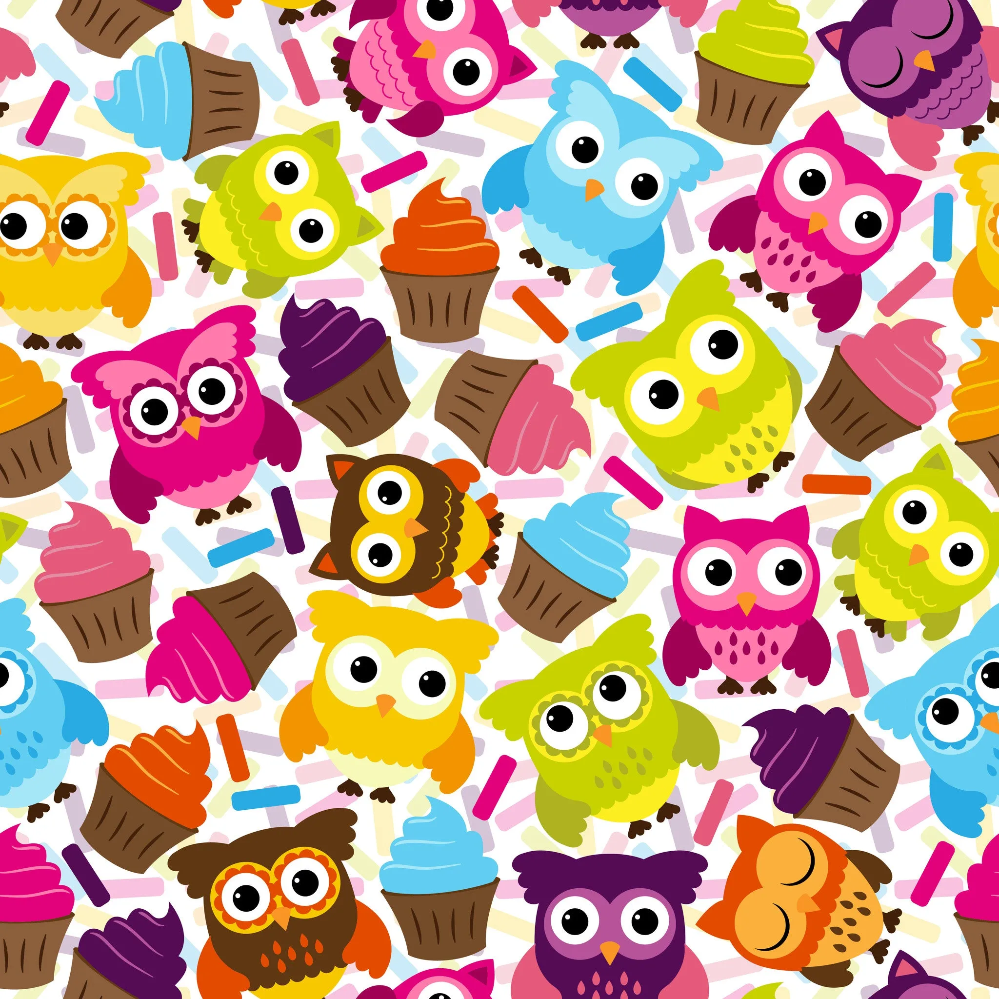 Owl Paper Vectors Vinyl Sheet