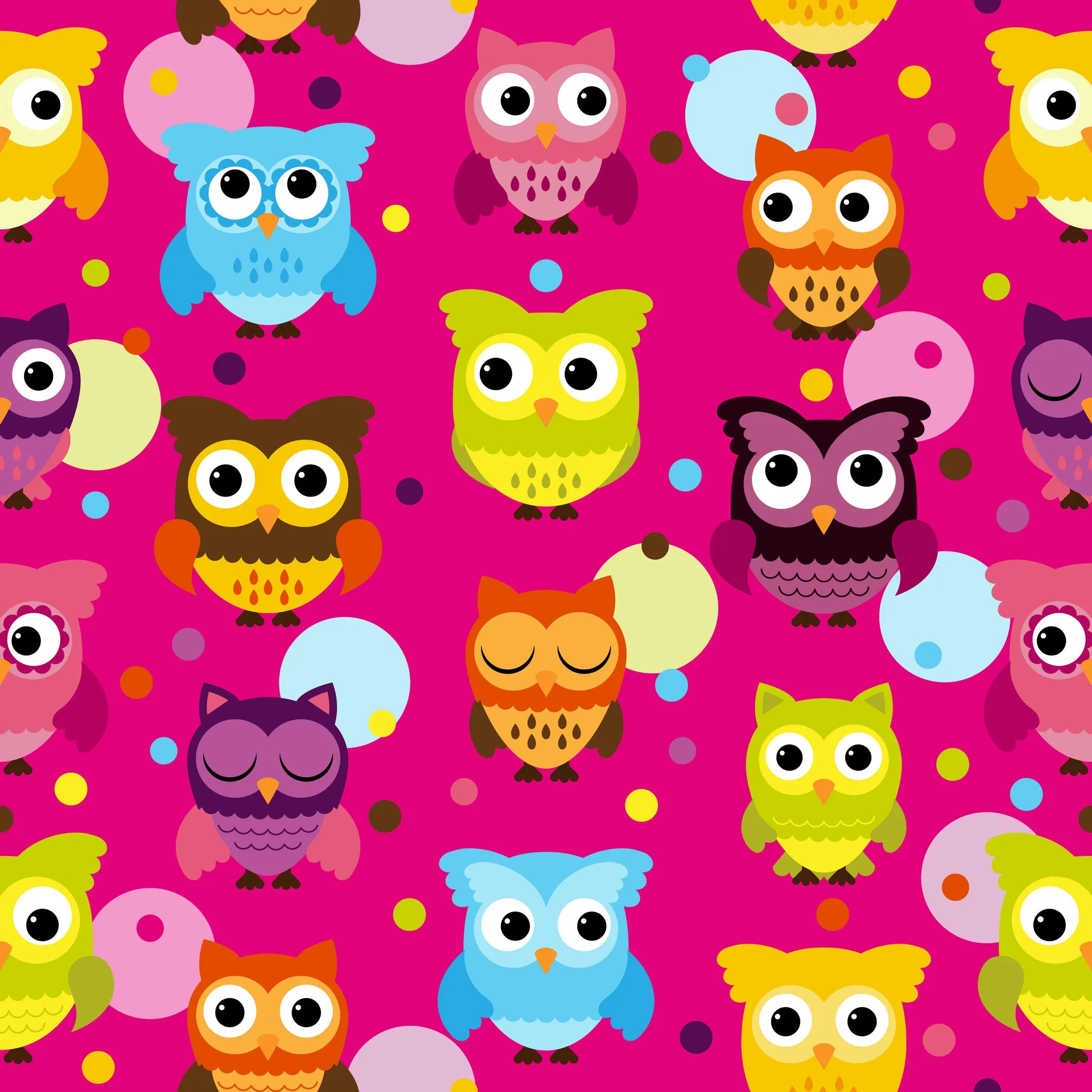 Owl Paper Vectors Vinyl Sheet