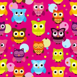Owl Paper Vectors Vinyl Sheet