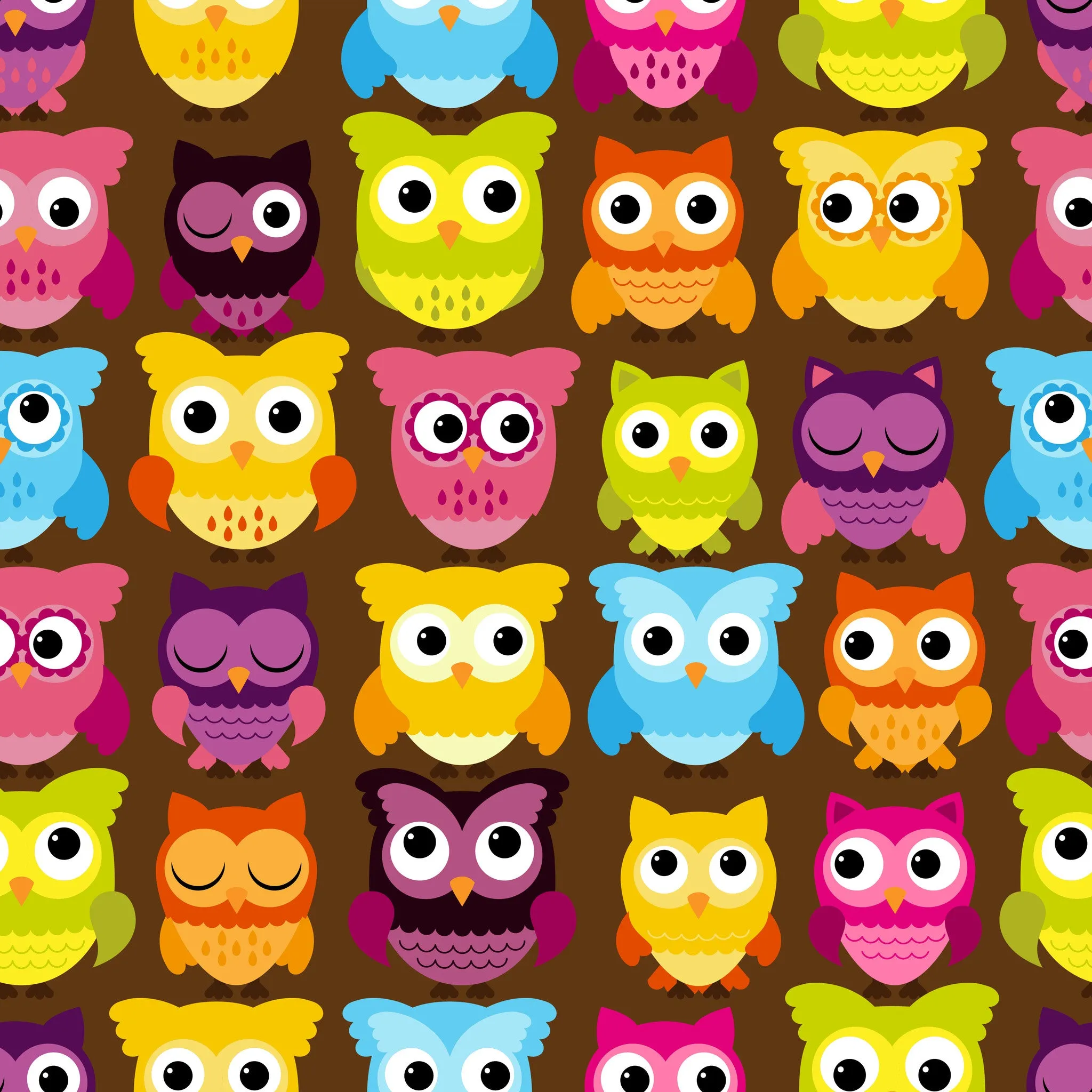 Owl Paper Vectors Vinyl Sheet