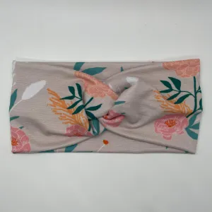 Peony Bouquet Twist Headband