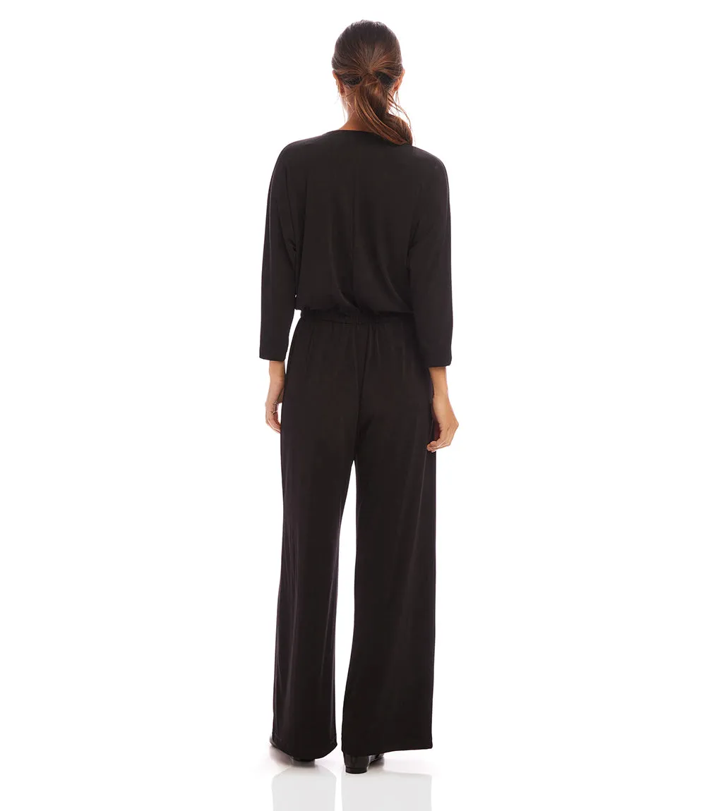 Petite Size Travel Jersey Jumpsuit