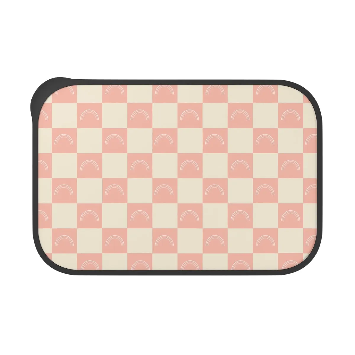 Pink Bento Box with Band and Utensils