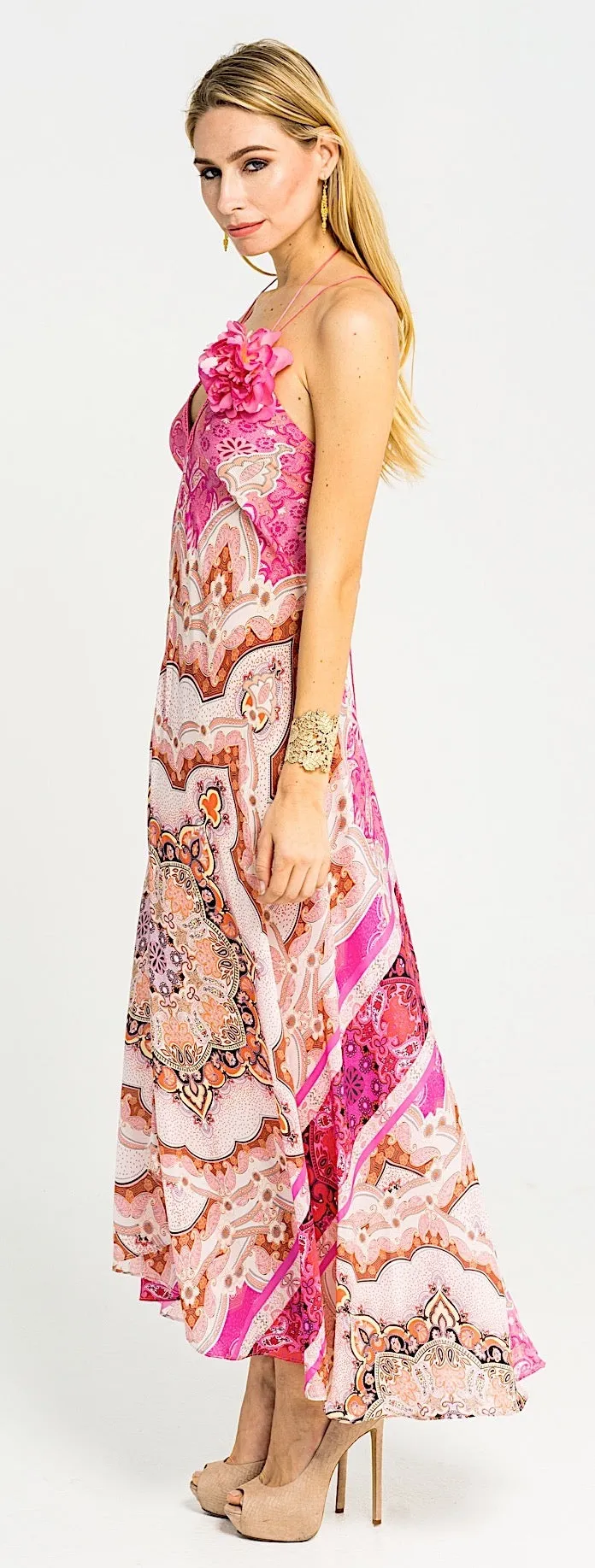 Pink Divine Flower Dress - Summer's Eve!