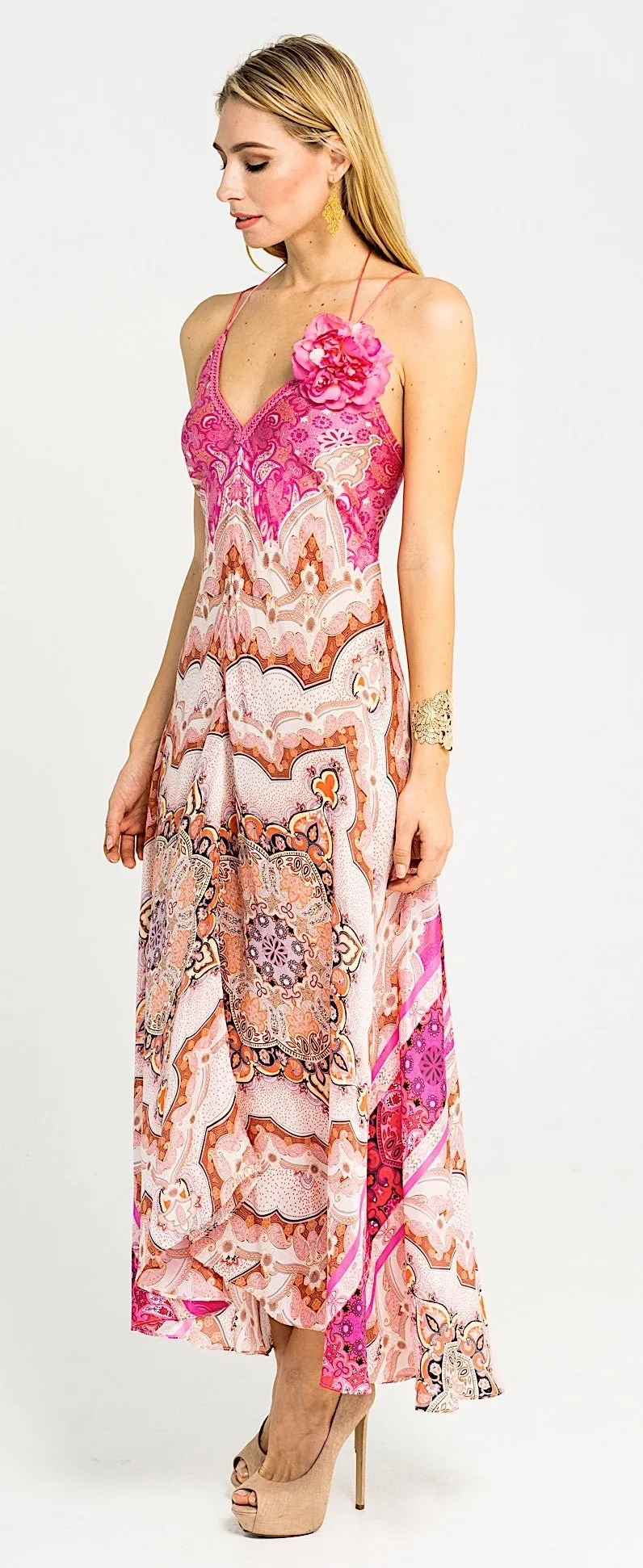 Pink Divine Flower Dress - Summer's Eve!