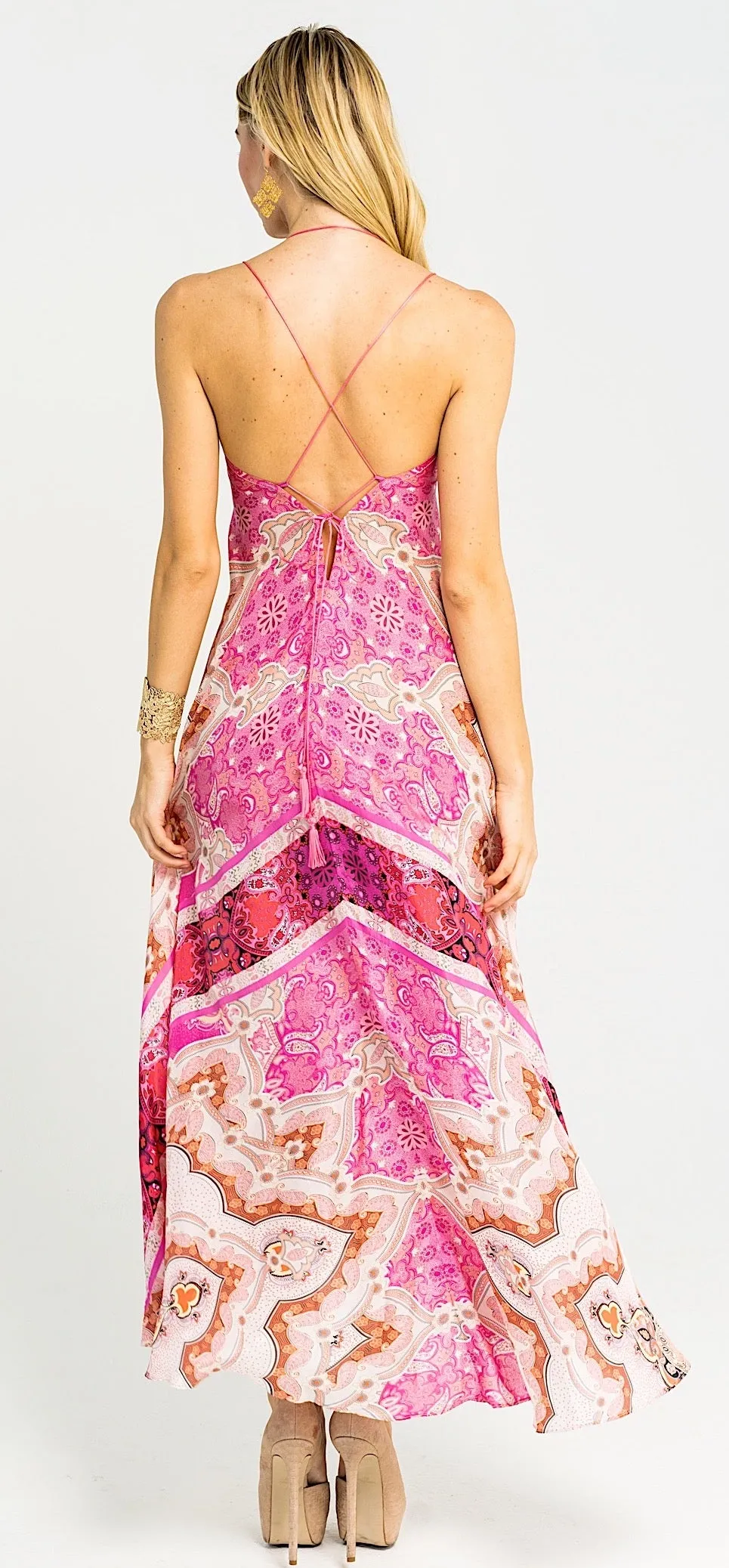 Pink Divine Flower Dress - Summer's Eve!