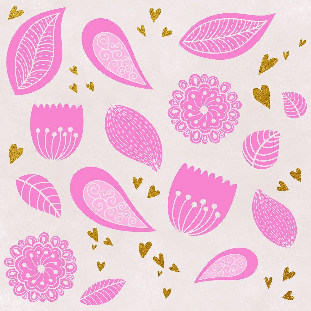 Pink Grey Adhesive Vinyl Sheet