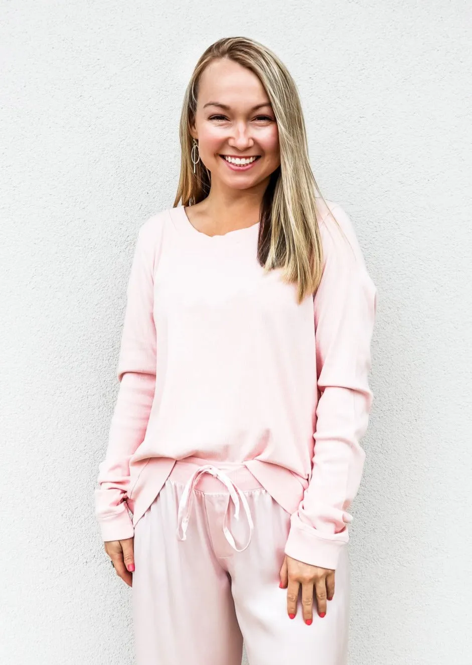 PJ Harlow Rosie Top in Blush